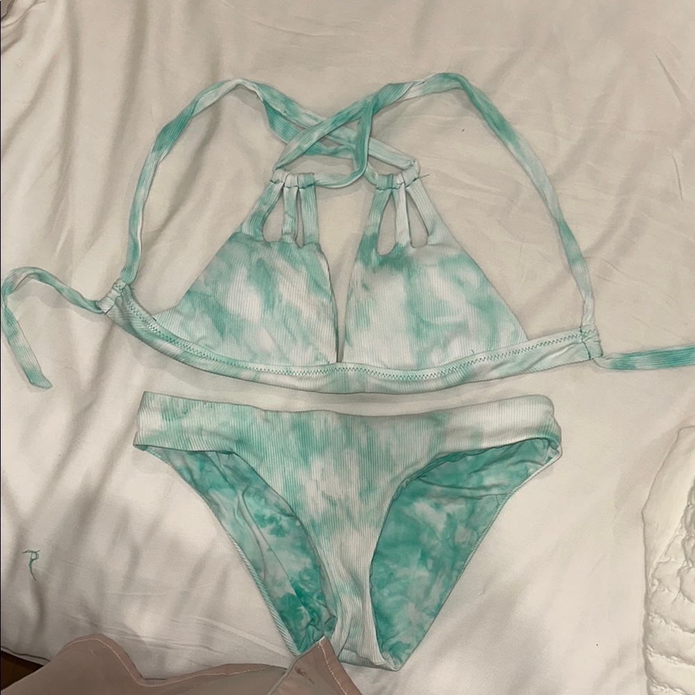 Tie-Dye Bikini Set